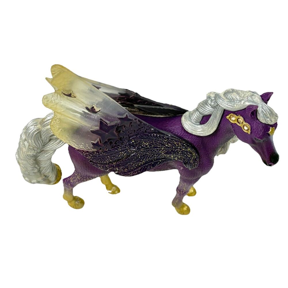 Schleich Bayala Shooting Star Unicorn Mare 70580 Retired Fantasy Figure Glitter - Picture 2 of 8